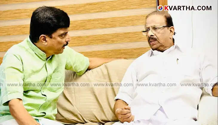 UDF candidate KP Saju meets voters in person in Thalassery.