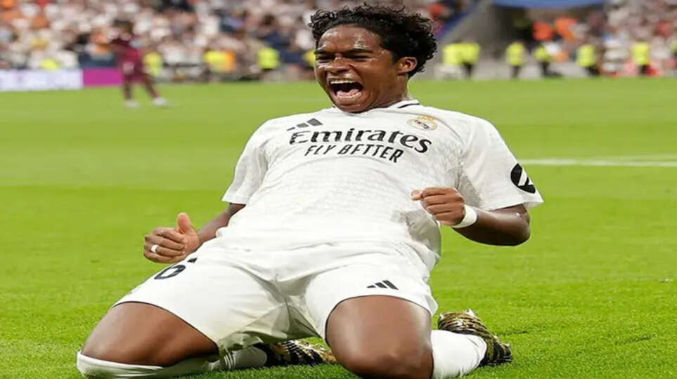 Endrick Scores Debut Goal for Real Madrid
