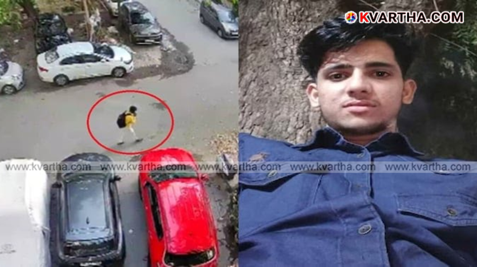 A scene of police taking away R. Meena, an accused in the Delhi murder case.