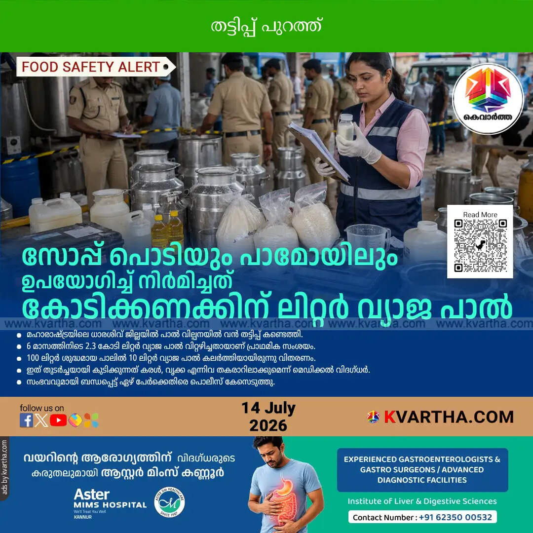 synthetic milk scam exposed in maharashtra 2 crore liters