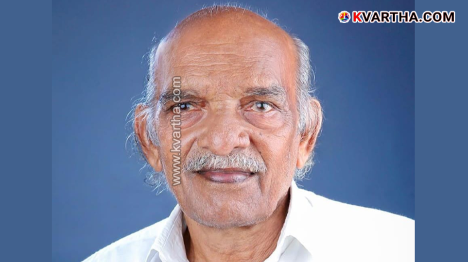 Portrait of drama music director M.P. Raghavan.