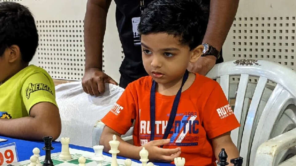 At an Age for Toys and Cartoons, Anish Sarkar Masters the Chessboard