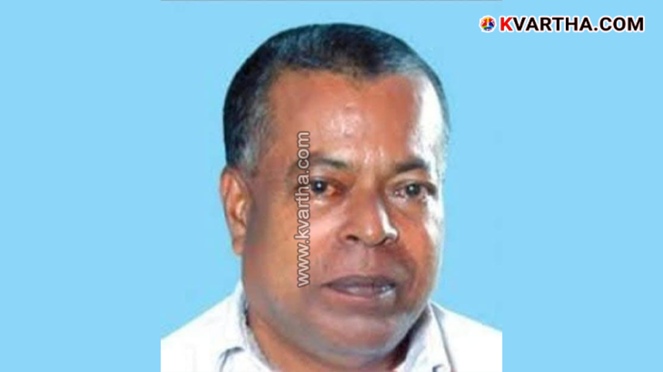 A symbolic picture of CPM leader Panikkan Rajan, who was a prominent figure in Dharmadam.