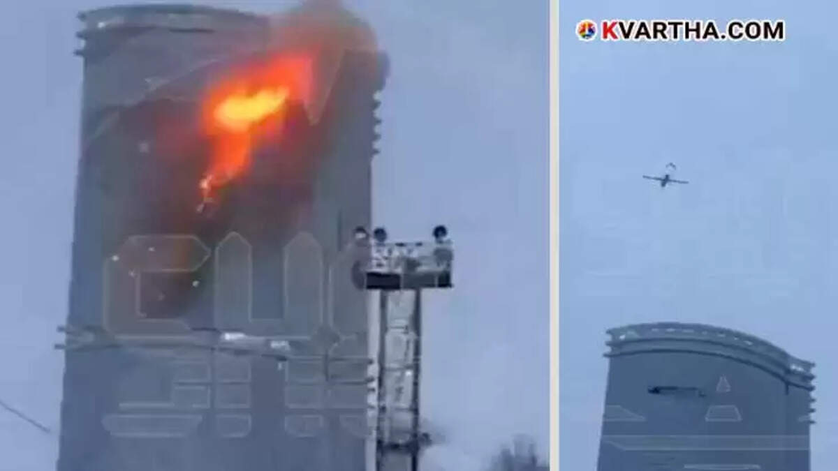  Ukraine drone attack on Kazan