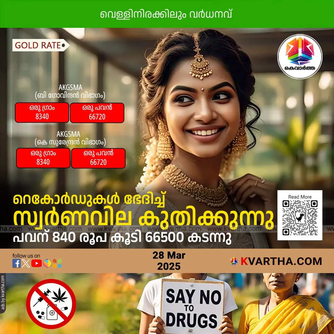Bride Representing Gold Rate March 28 Kerala