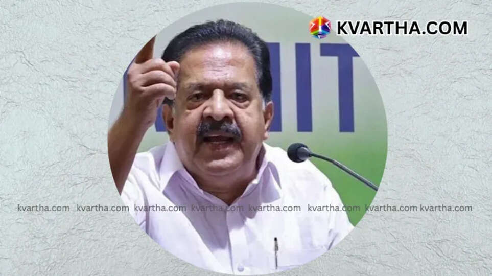 Kerala Home Minister Ramesh Chennithala condemns CPM's planned attack on ED officials in Thiruvananthapuram