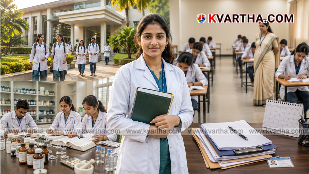 Representational image for Kerala DME DPharm Part-1 exam notification