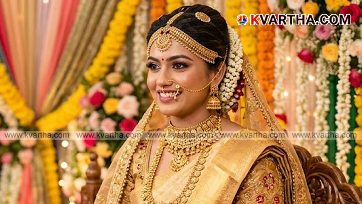  Representational image of gold ornaments and falling gold prices in Kerala
