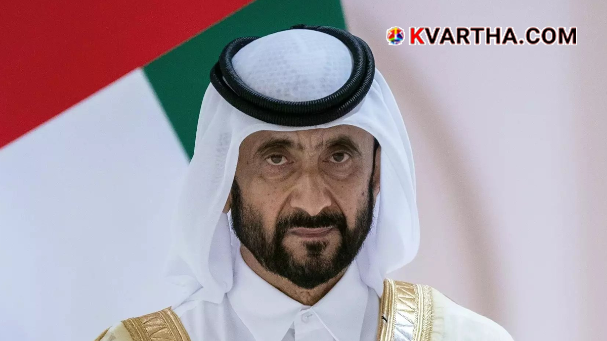 Image reflecting late Sheikh Ahmed bin Rashid Al Maktoum and Dubai leadership