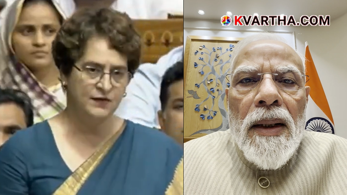 Image representing PM Narendra Modi's social media engagement with youth and&nbsp;Priyanka Gandhi's speech in Parliament regarding youth issues