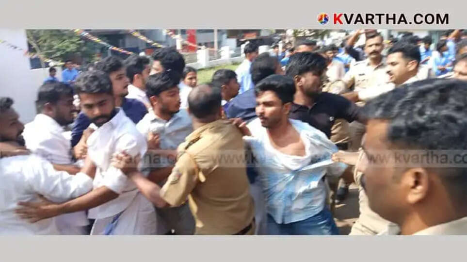 Clashes Erupt at Thottada ITI, Police Lathi Charge