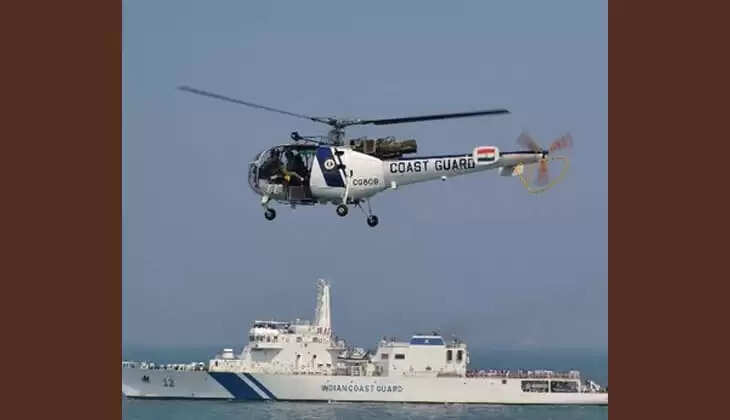 Coast Guard helicopter crash in the Arabian Sea
