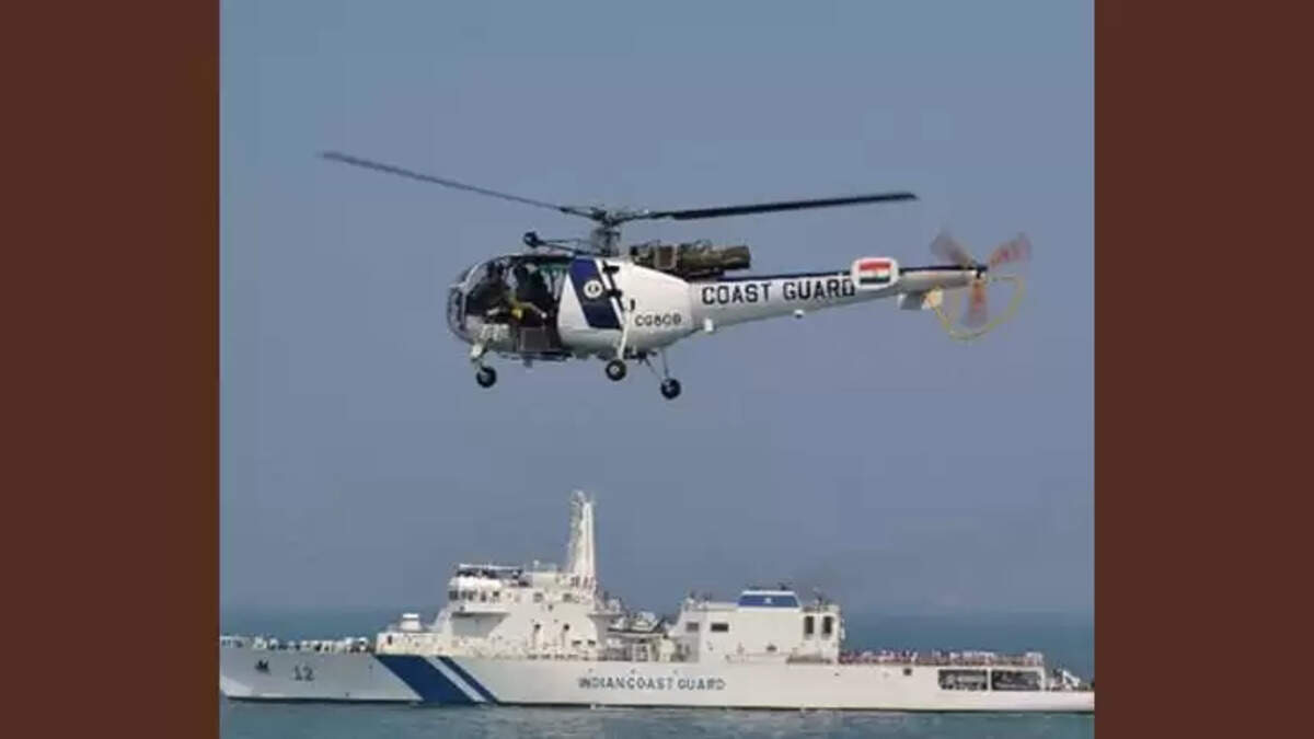 Coast Guard helicopter crash in the Arabian Sea