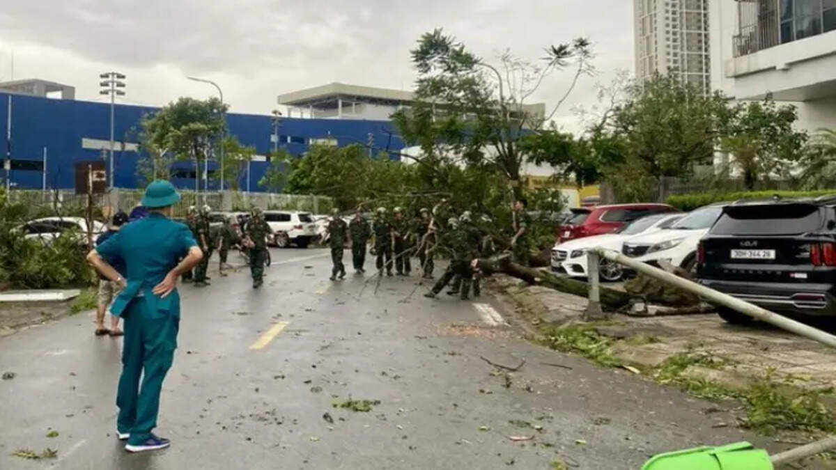 Typhoon Yagi Causes Destruction in Vietnam