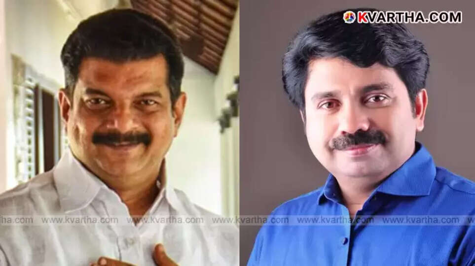 Political leaders debating in Nilambur.