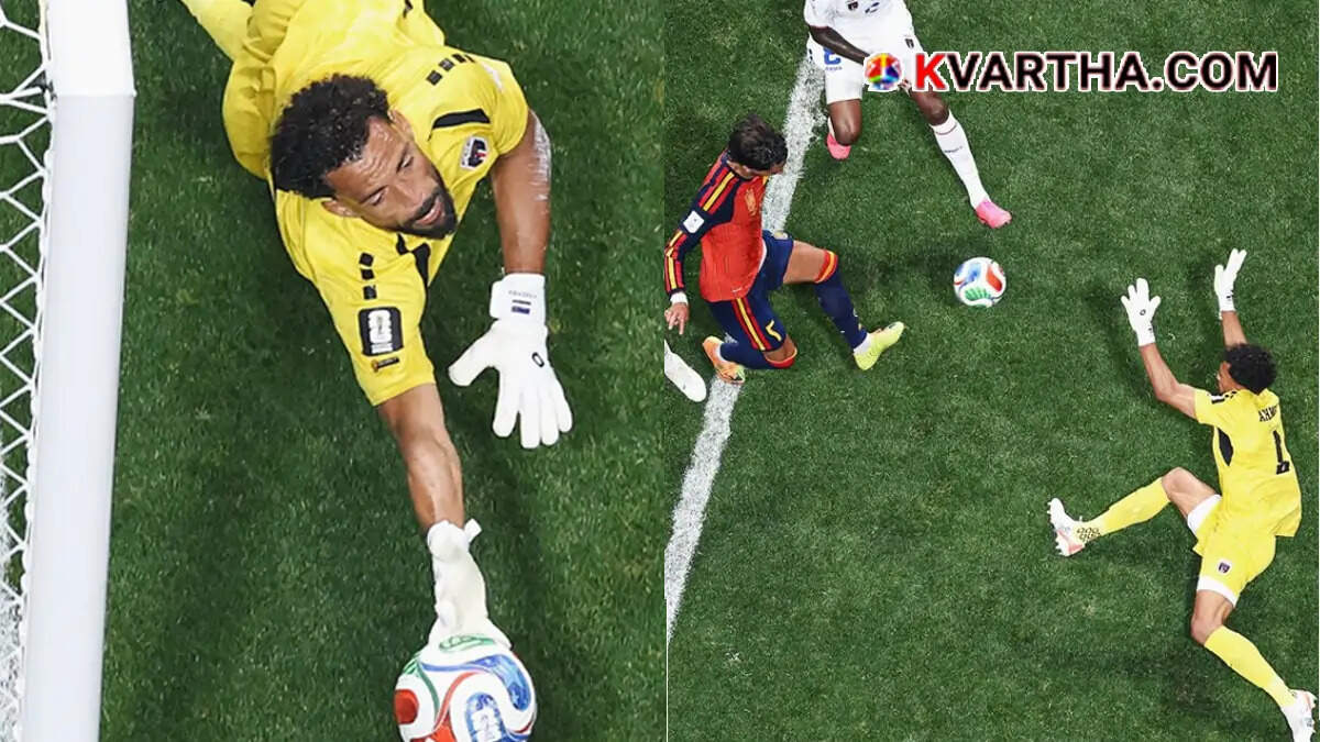 Conceptual image of Spain vs Cape Verde football match in a packed stadium