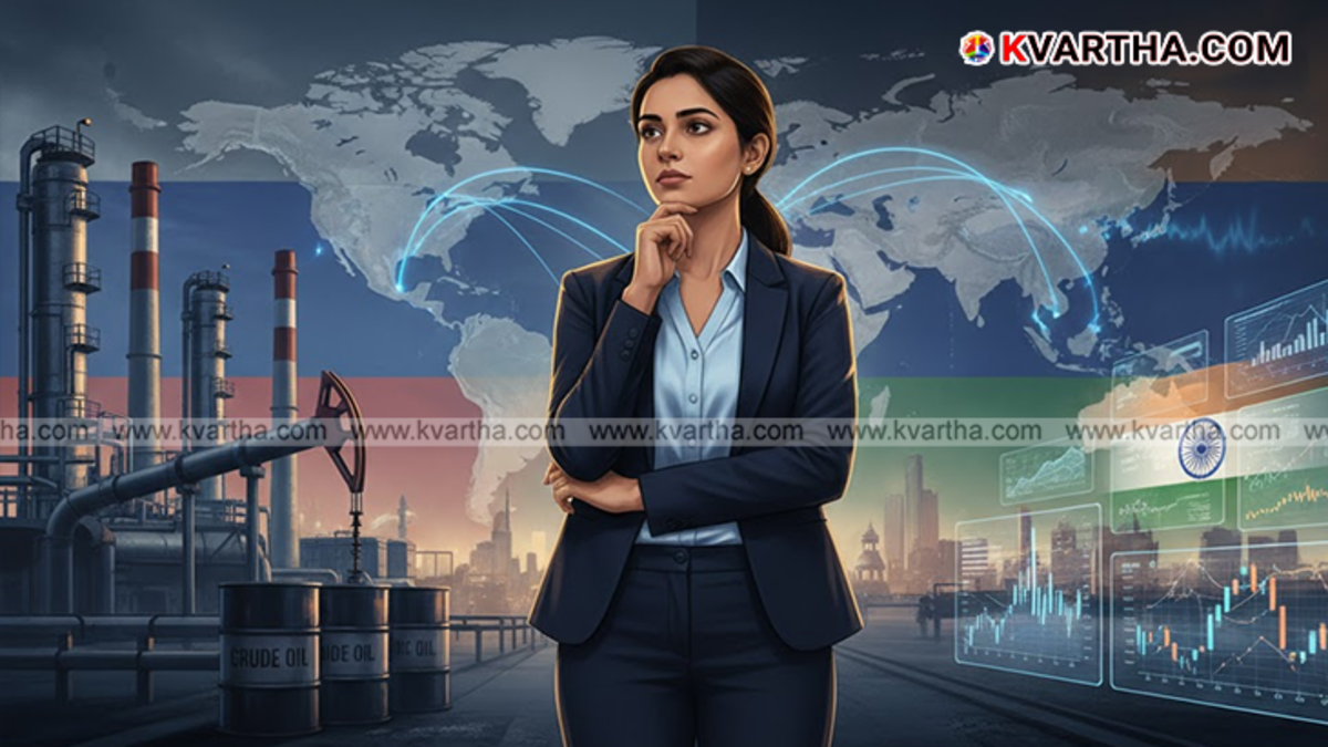 Image of an oil tanker representing India-Russia oil trade