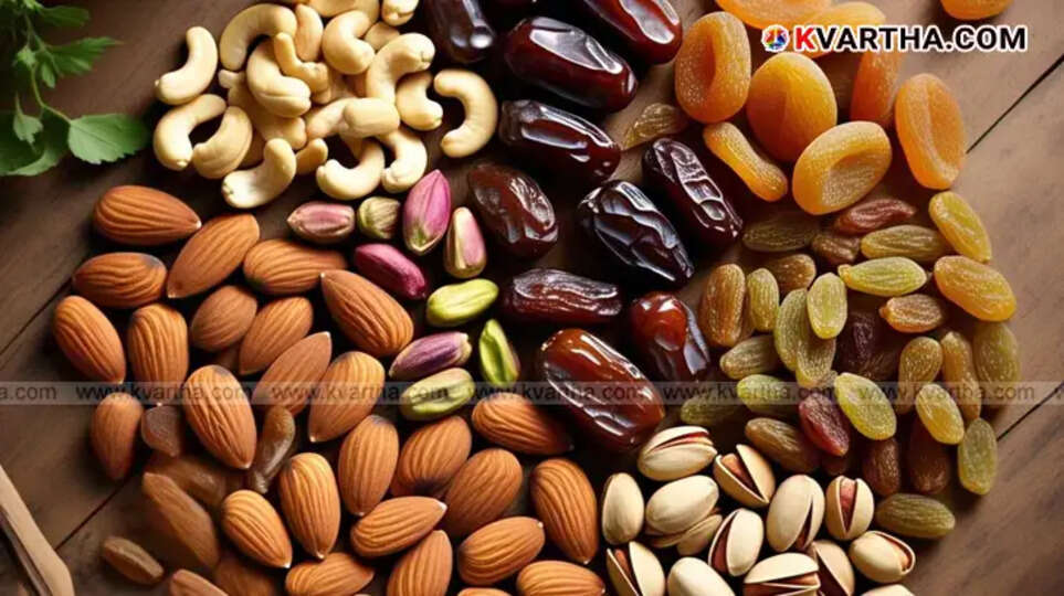 Nuts and dried fruits help beat the summer heat.