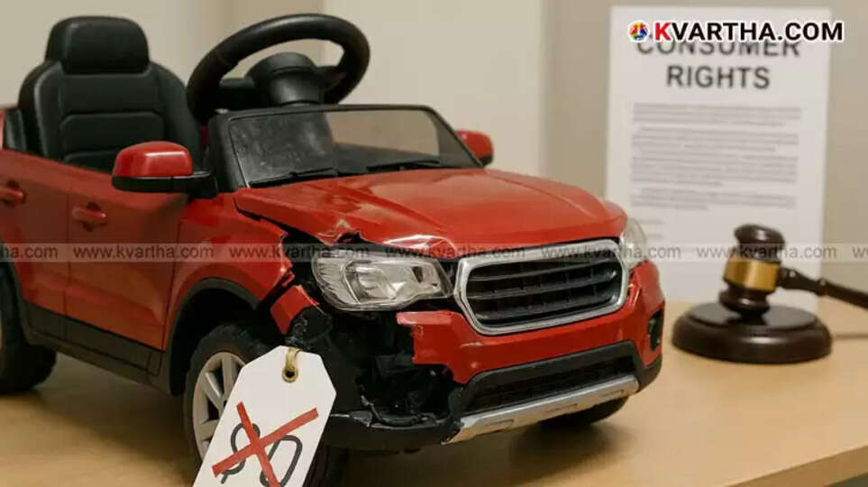 Electric Toy Car Failed; Consumer Disputes Redressal Commission Fines Merchant 4,000 Rupees