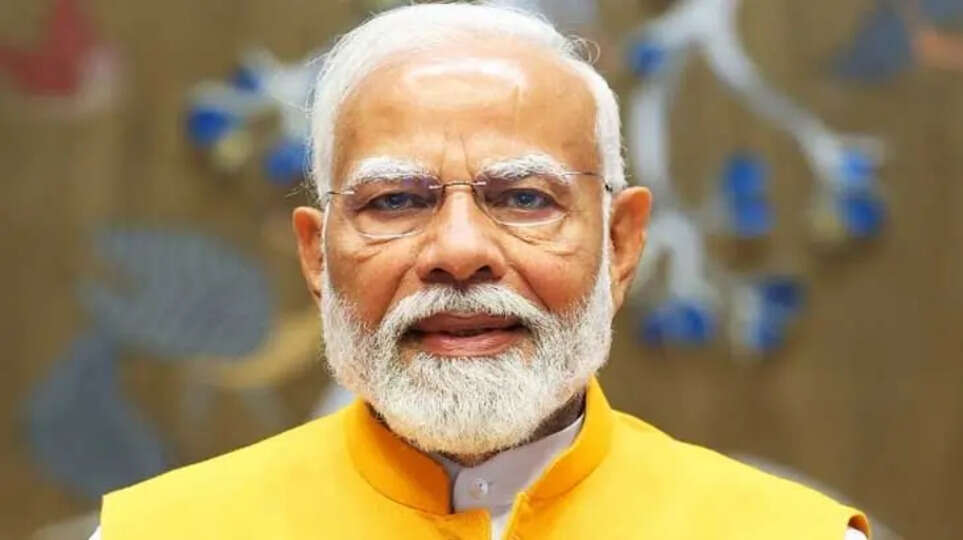 PM Modi discussing digital security