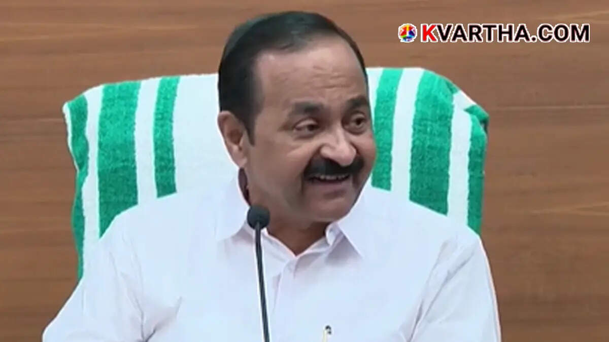 Kerala Chief Minister VD Satheesan addressing the media