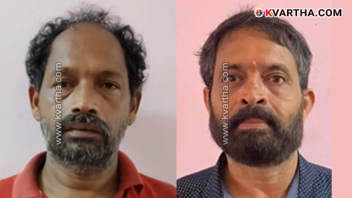  Police officers in Mangaluru arresting two fugitives from a 1998 riot case.