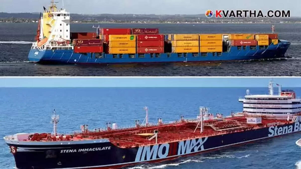 Cargo vessel that collided with US-military chartered tanker was carrying sodium cyanide