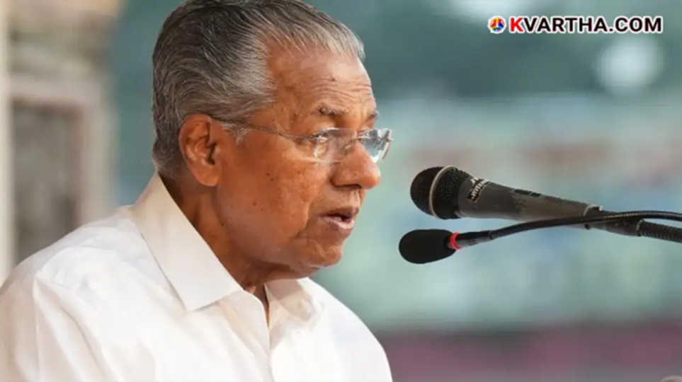 Chief Minister Pinarayi Vijayan during a meeting with Christian religious leaders in Thiruvananthapuram.