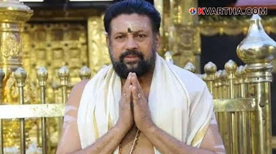 Sabarimala Gold Theft Case; Tantri Kandararu Rajeevaru Arrested