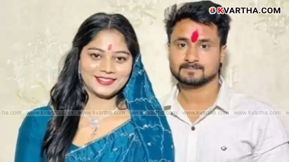  Photo of Raja Raghuwanshi and Sonam Raghuwanshi, victims of the honeymoon murder case.