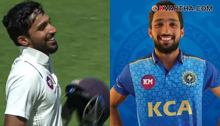 Mohammad Azharudheen playing for Kerala in Ranji Trophy, historic century