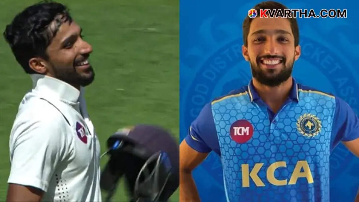 Mohammad Azharudheen playing for Kerala in Ranji Trophy, historic century