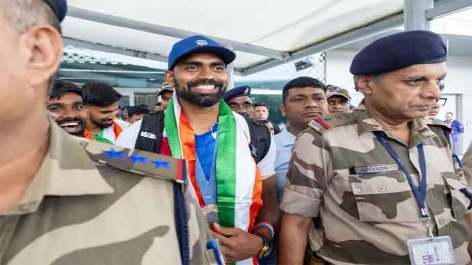  Indian hockey team, Olympics, bronze medal, PR Sreejesh, Delhi, hockey, sports, India, Olympics 2024, hockey heroes