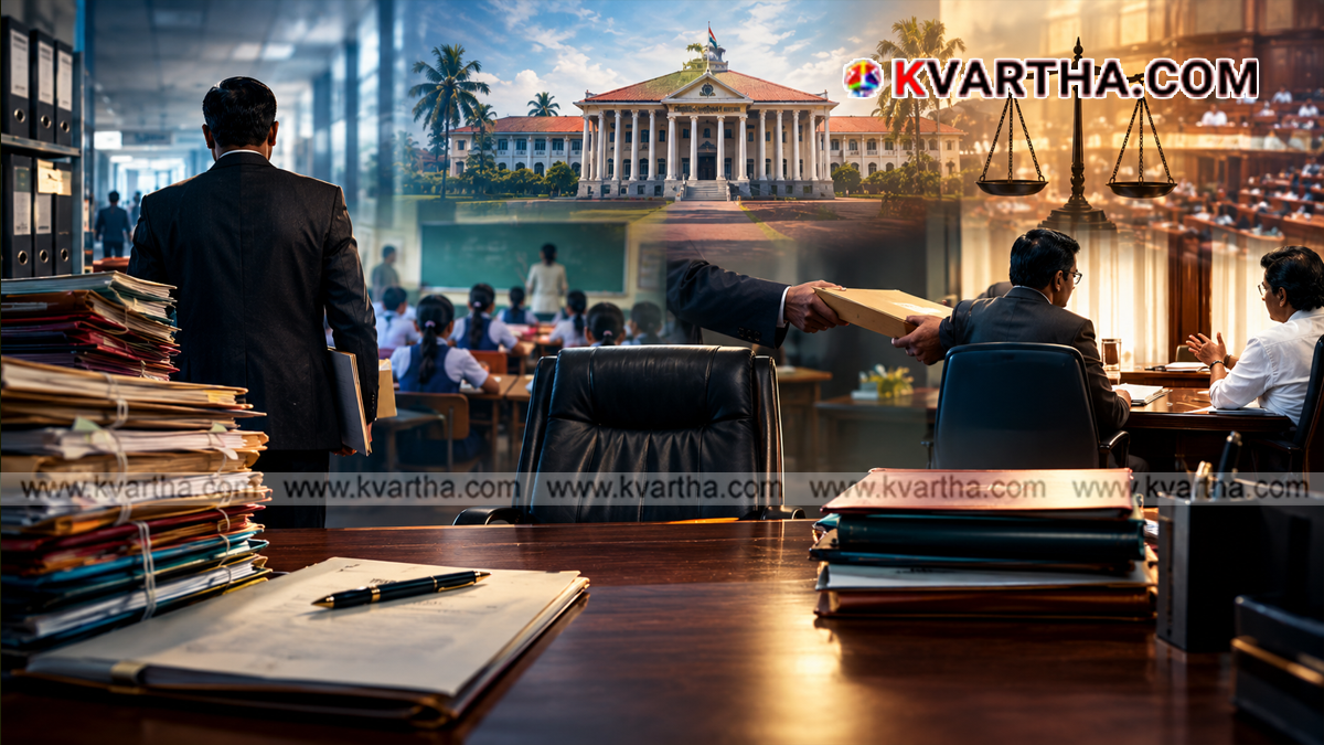  Representational image reflecting administrative controversy over education director transfer in Kerala