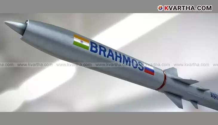 BrahMos supersonic cruise missile launch.