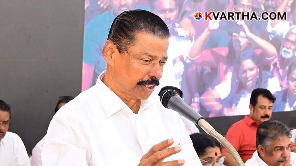 CPM State Secretary M.V. Govindan