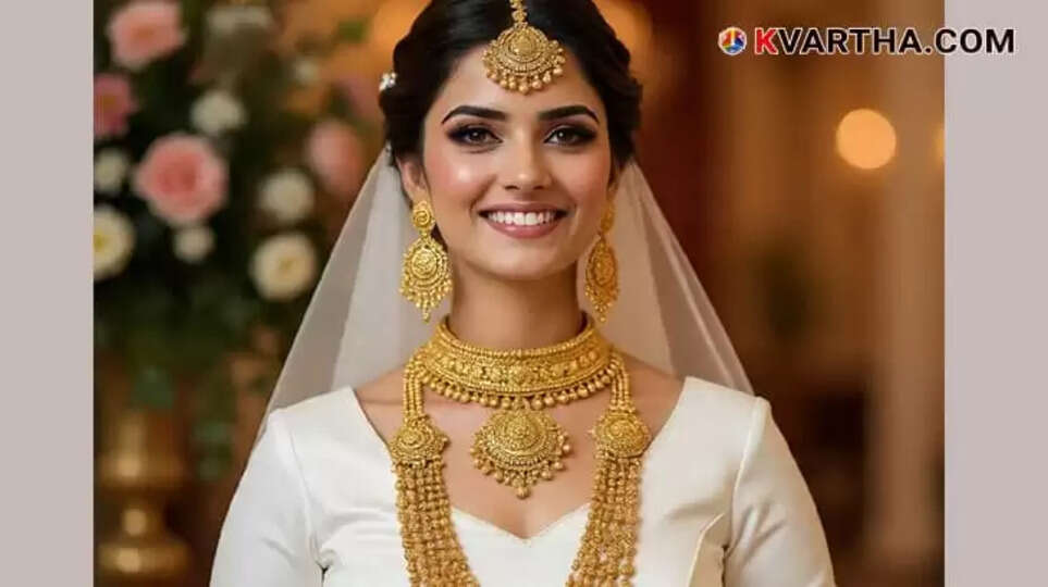 Bride Representing Kerala Gold Price July 02