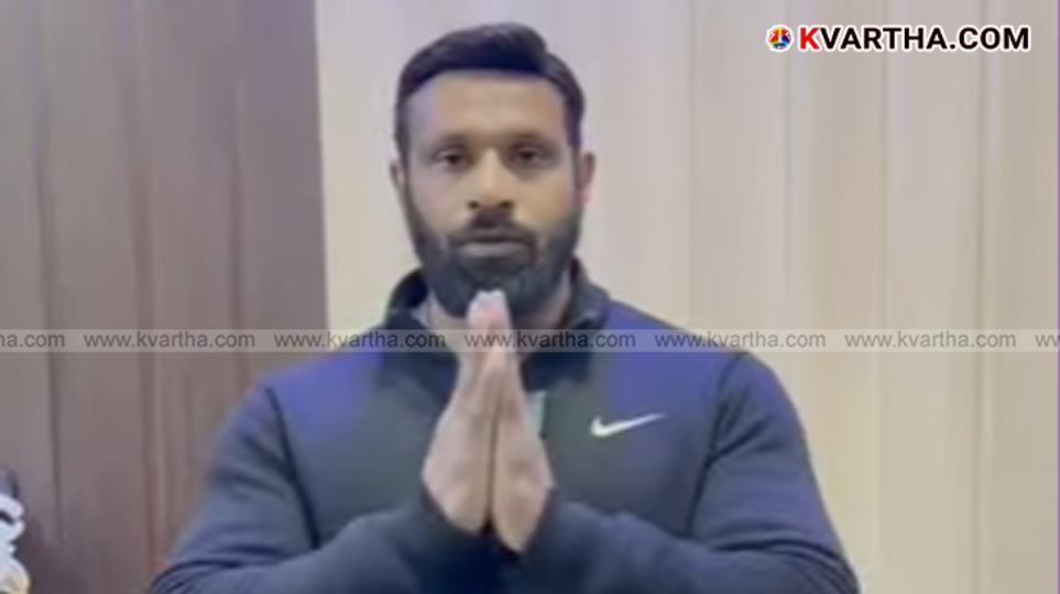 Collage of Rahul Gandhi and Deepak Kumar from the viral video.