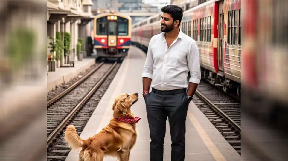 how to travel with your dog on a train in india
