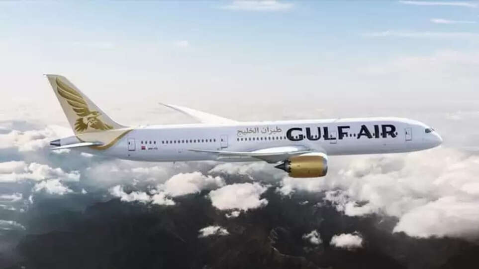 Gulf Air aircraft at Cochin International Airport