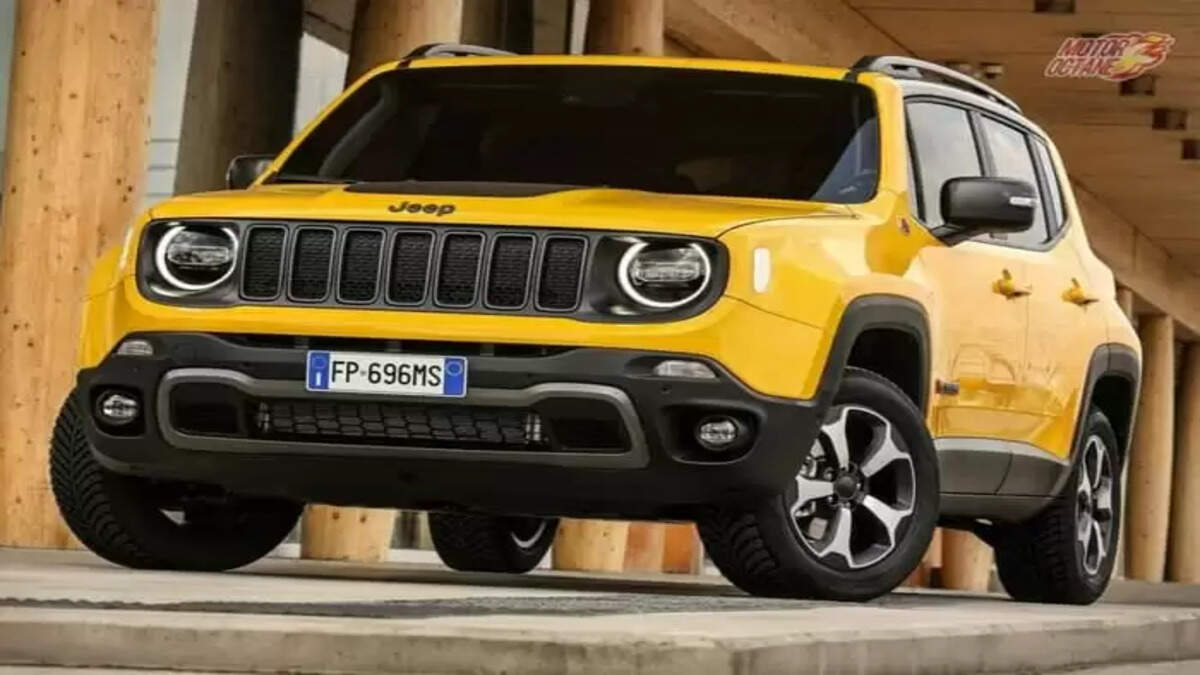 Jeep Renegade Spotted Testing in India,&nbsp;Jeep, Renegade, Spotted Testing, India, Front Grille