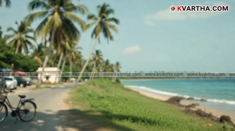 Aisha Sultana looking thoughtful during an interview about Lakshadweep issues.