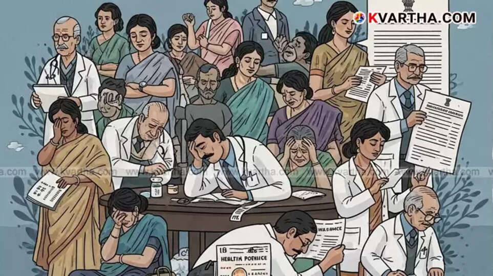 Hospital billing control and health insurance reform concept