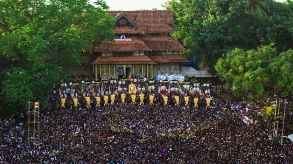 Thrissur Pooram controversy