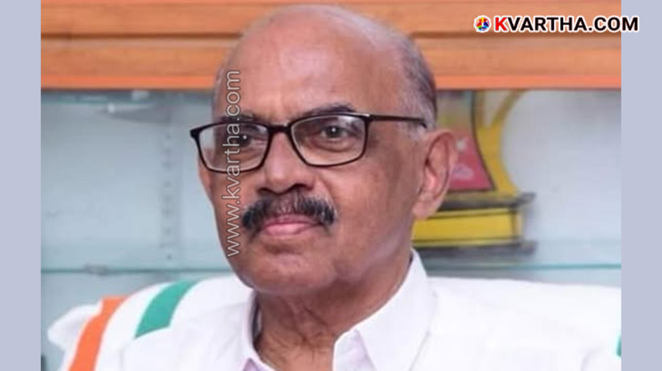 Portrait of M Narayanan Kutty, Congress leader