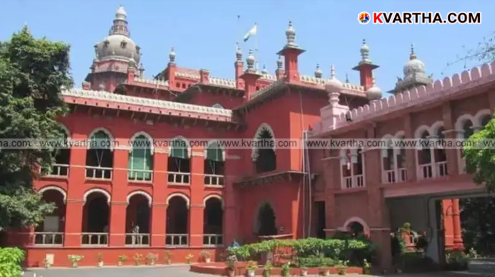 Exterior view of the Madurai Bench of Madras High Court.