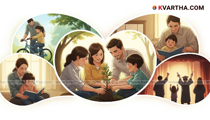 Parents and children learning together for better family bonds.