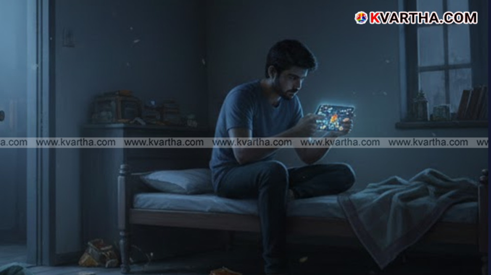 Image representing mobile gaming addiction.