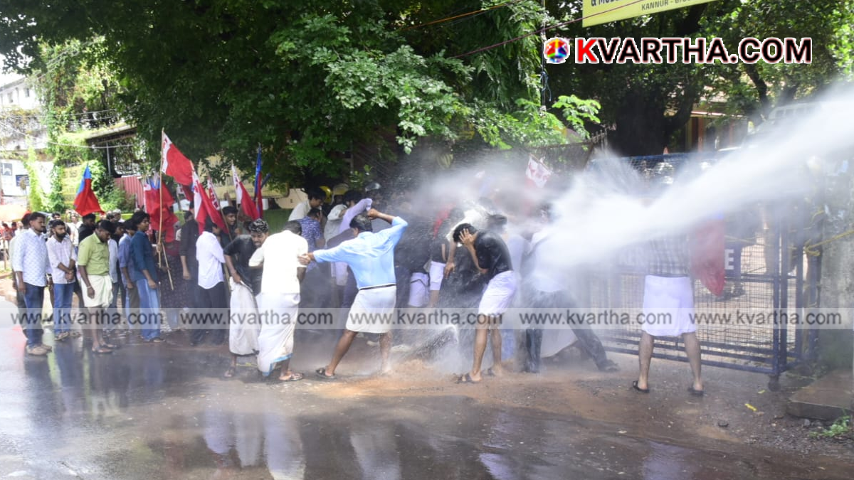 AIYF and AISF protest march in Kannur