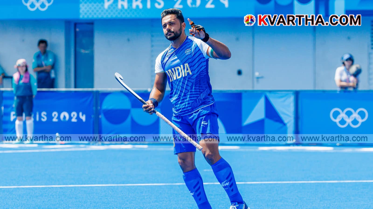 Representational image of Indian hockey captain Harmanpreet Singh in action